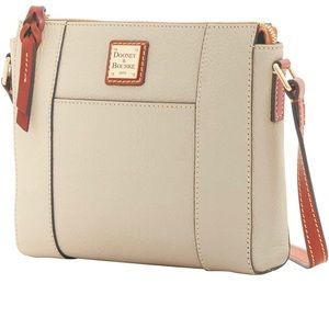 WHITE Dooney & Bourke Lexington leather crossbody bag